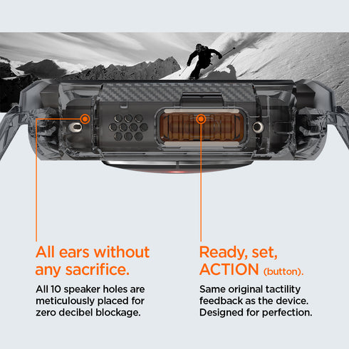 Spigen Apple Watch Ultra 3/2/1 (49mm) Capa + Pulseira – Rugged Armor Pro